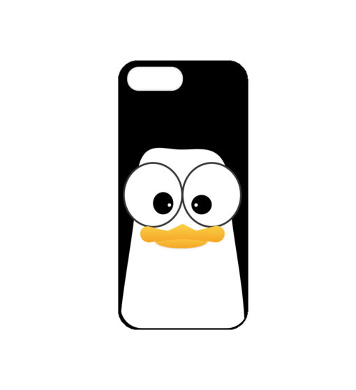 Crazy Pinguins iPhone 8 Plus Case by Andre Martin