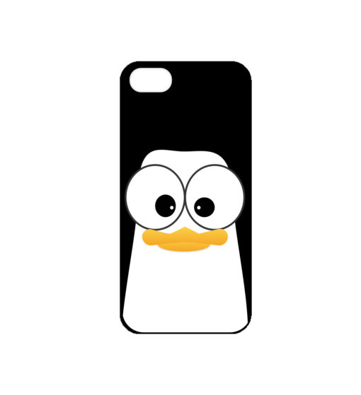 Crazy Pinguins iPhone 8 Case by Andre Martin