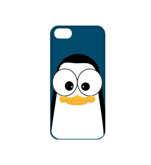 Crazy Pinguins iPhone 8 Case by Andre Martin