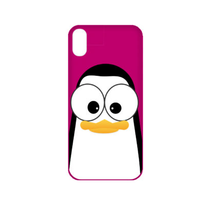 Crazy Pinguins iPhone X Case by Andre Martin